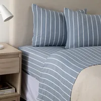 Juego De Sábana Cati Mel Azul