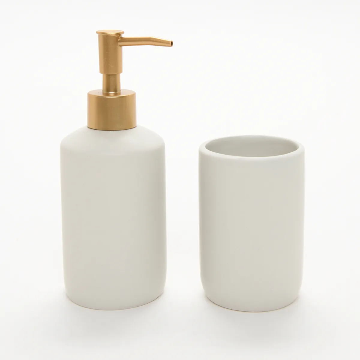 ROBERTA ALLEN - Set Accesorios de Baño Roberta Allen Mármol 4 Piezas