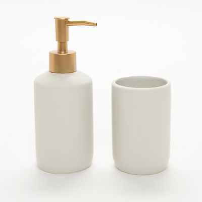 Imagen 2 del producto Set Accesorios de Baño Mármol 4 Piezas