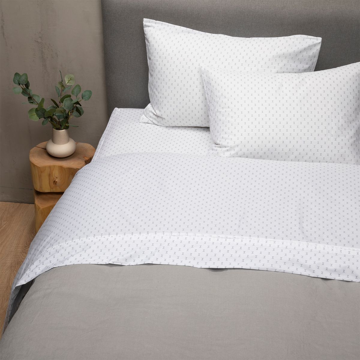 BASEMENT HOME - Juego de Sábanas Polialgodón 180 Hilos Atlanta