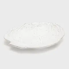 BORDALLO - Plato Alcachofa Blanca 31Cm