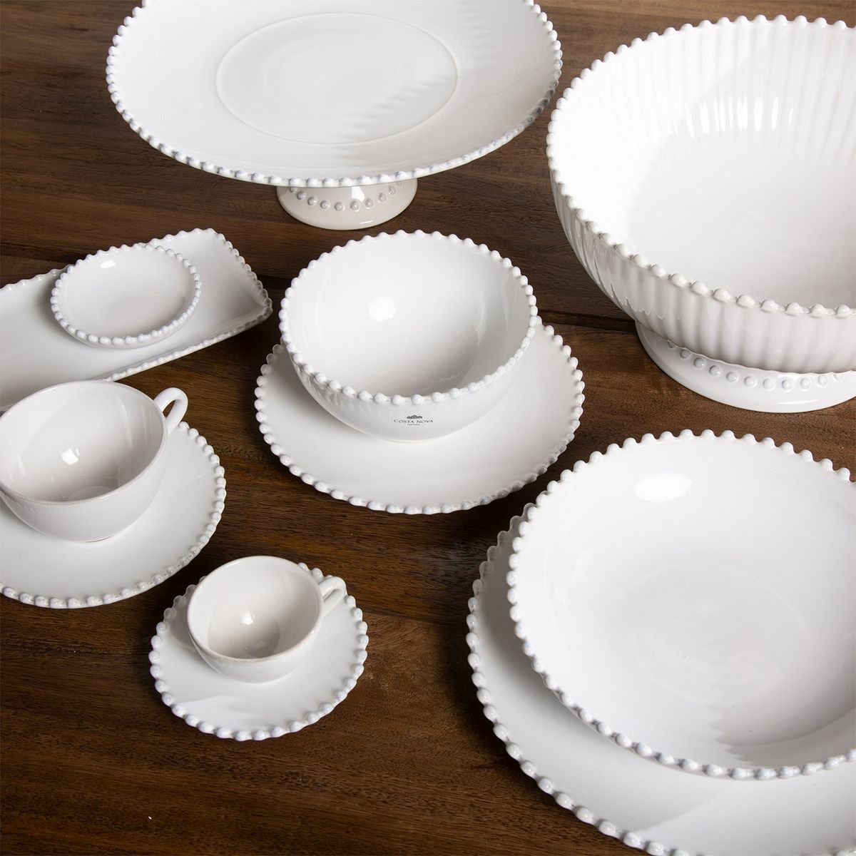 COSTA NOVA - Plato Ensalada 22Cm Pearl Costa Nova