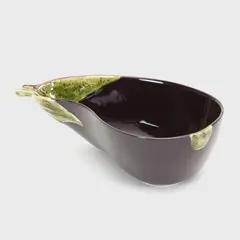 BORDALLO - Bowl 26 Cm Berenjena Cerámica