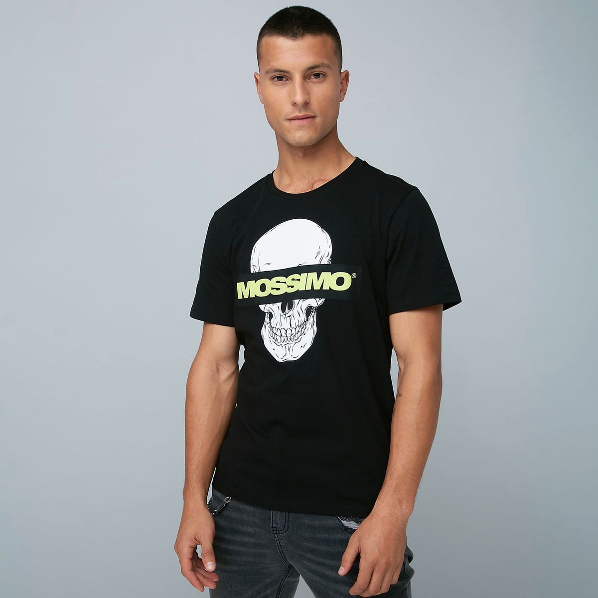 MOSSIMO - Mossimo Polera Manga Corta Algodón Hombre