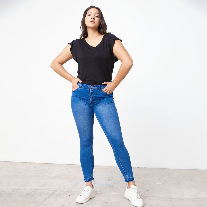 UNIVERSITY CLUB - Jeans Skinny Tiro Alto Mujer University Club