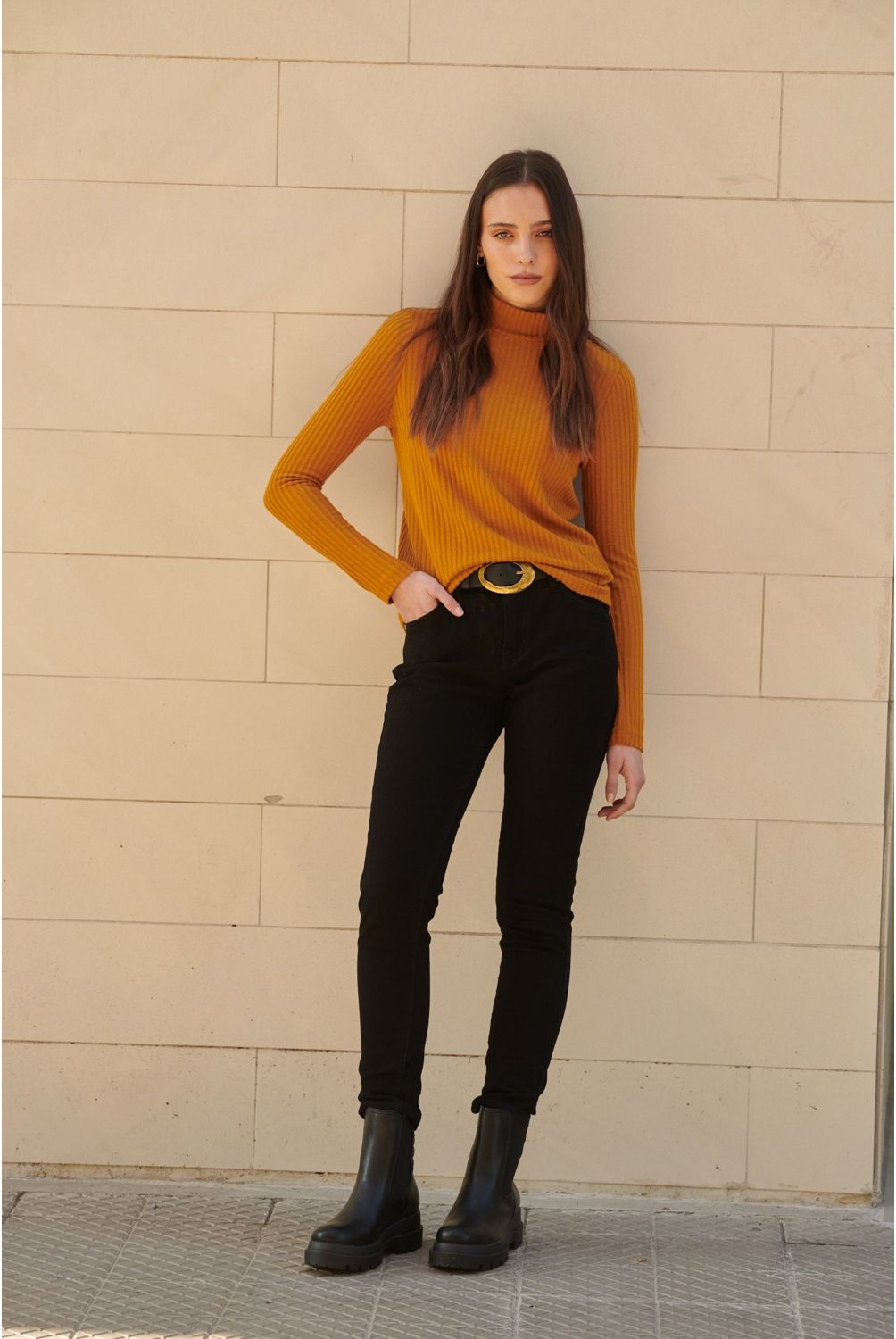 UNIVERSITY CLUB - Jeans Skinny Tiro Medio Mujer University Club