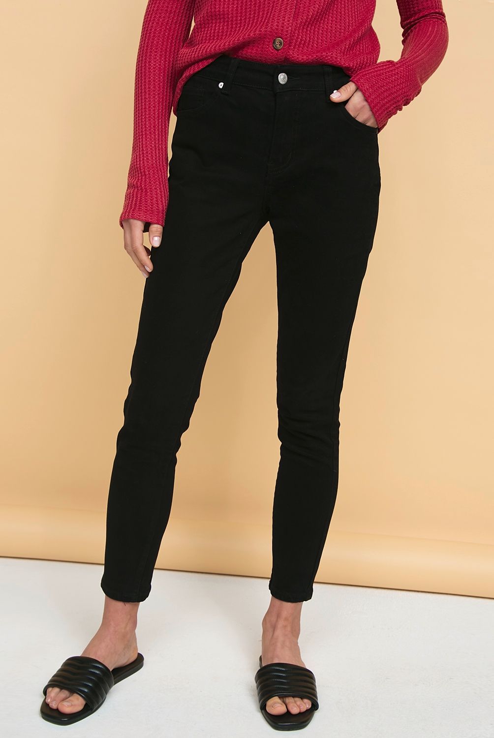UNIVERSITY CLUB - Jeans Skinny Tiro Medio Mujer University Club