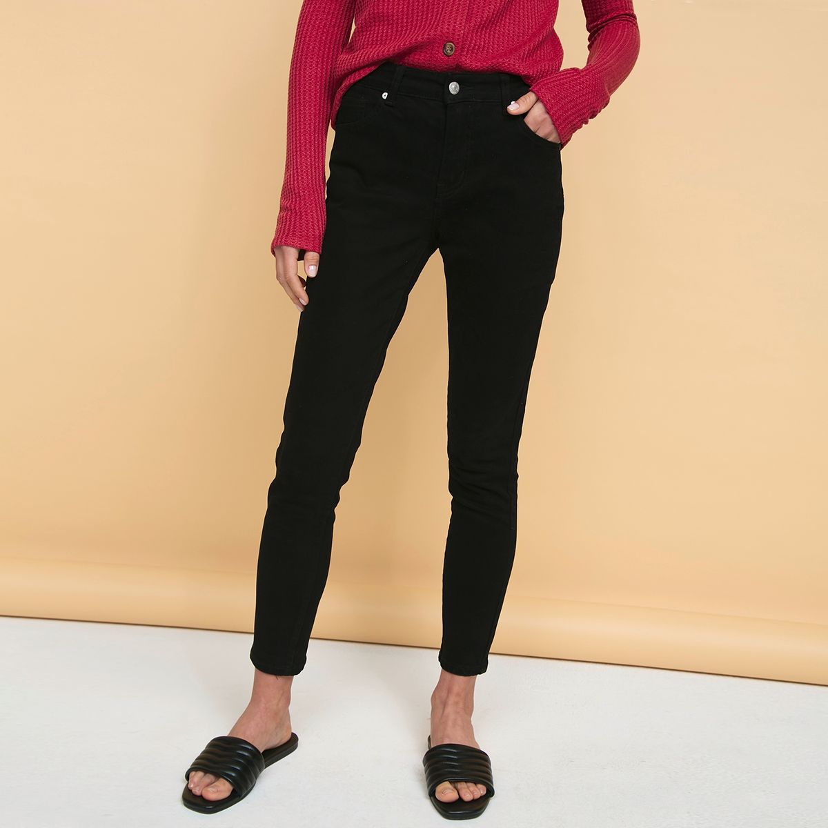 UNIVERSITY CLUB - Jeans Skinny Tiro Medio Mujer University Club