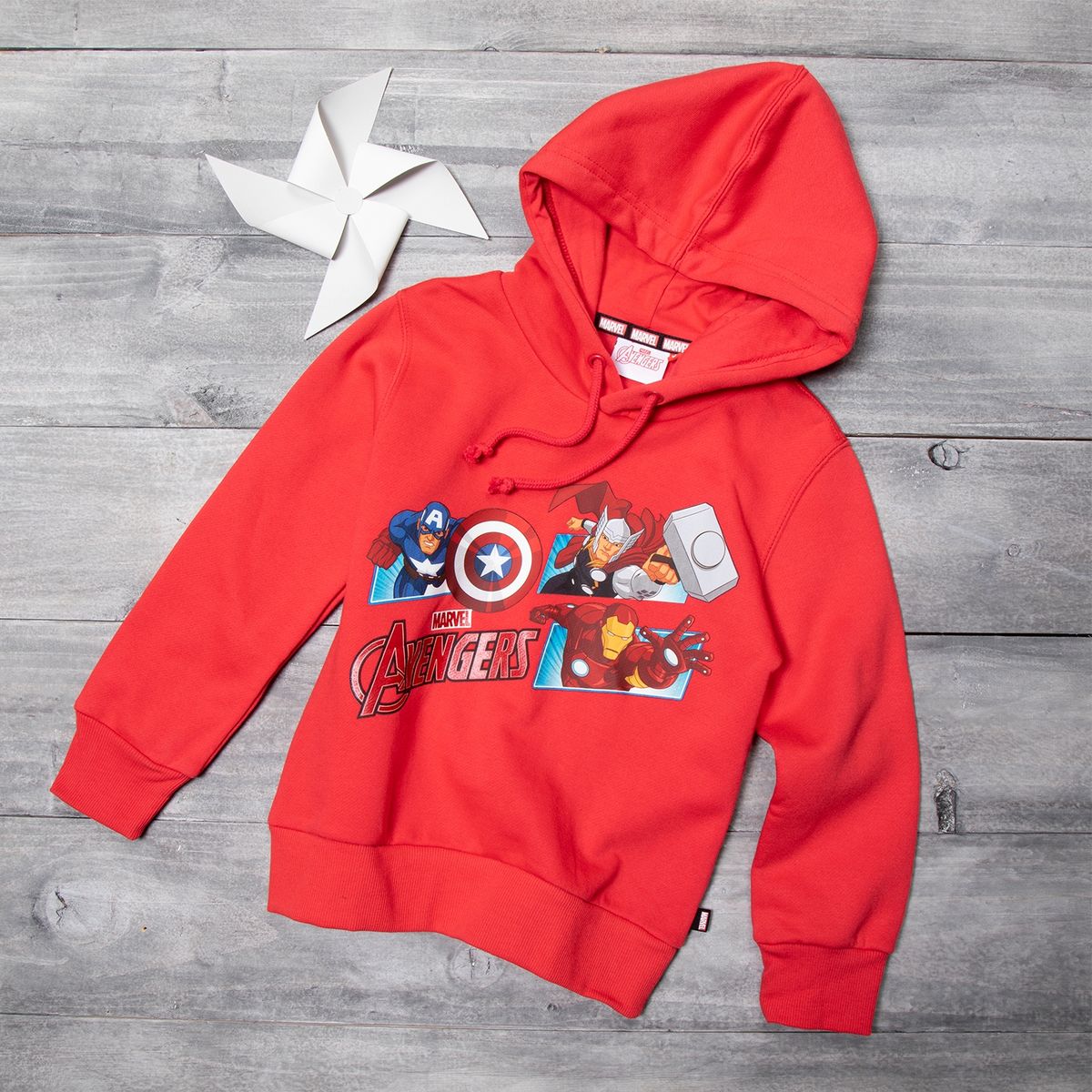 AVENGERS - Polerón Avengers Algodón Afranelado Niño