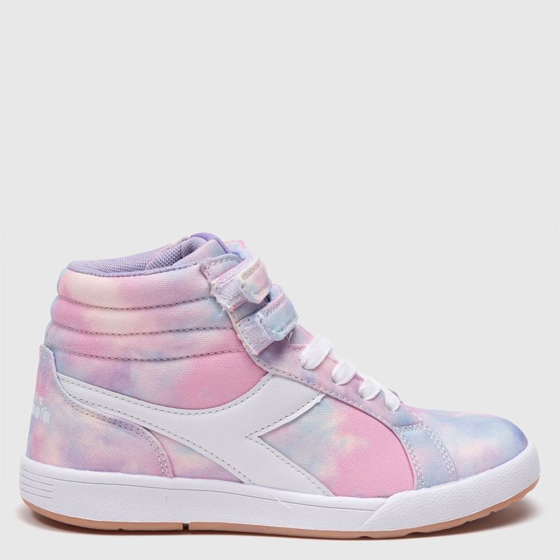 Diadora - Zapatilla Urbana Niña Lila Diadora