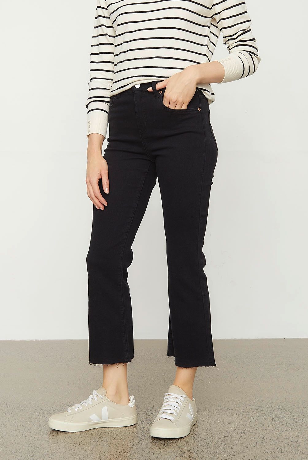 UNIVERSITY CLUB - Jeans Flare Tiro Alto Mujer University Club