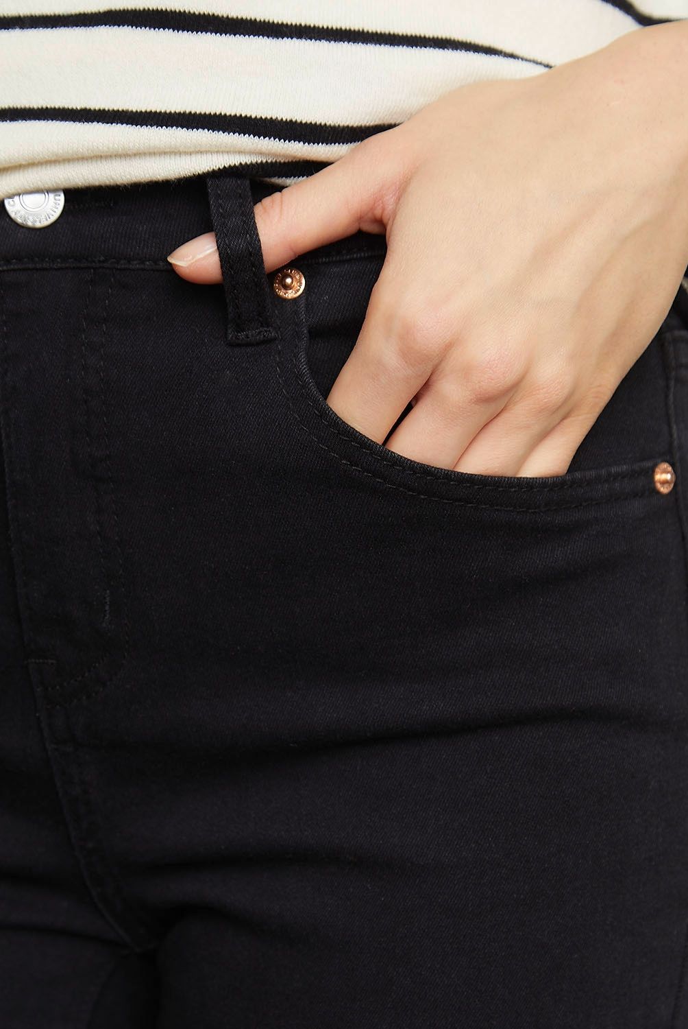 UNIVERSITY CLUB - Jeans Flare Tiro Alto Mujer University Club