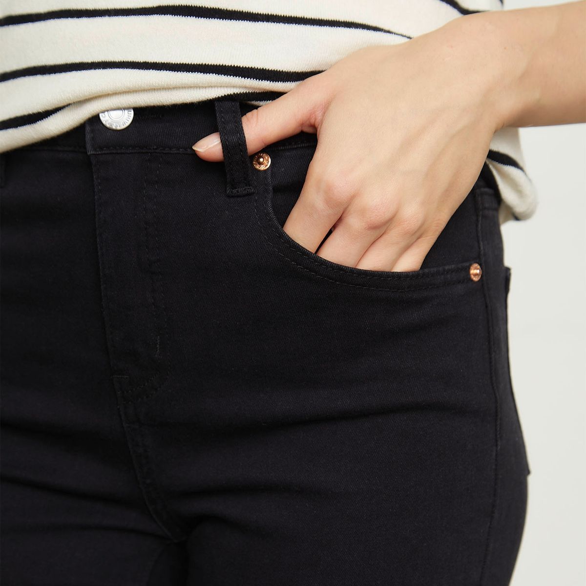 UNIVERSITY CLUB - Jeans Flare Tiro Alto Mujer University Club