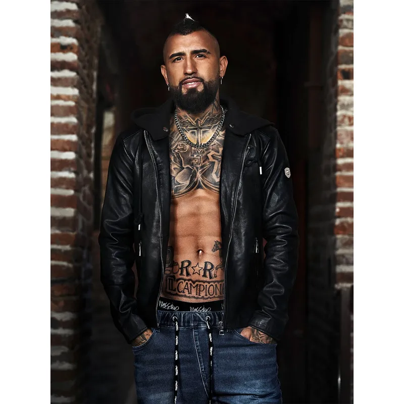 MOSSIMO Mossimo Chaqueta Cuero Hombre