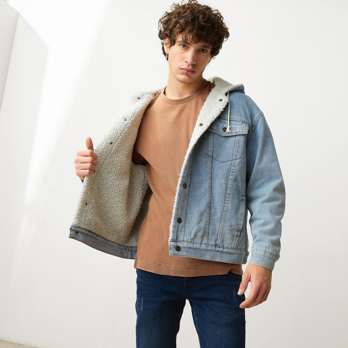 AMERICANINO - Chaqueta Denim Hombre