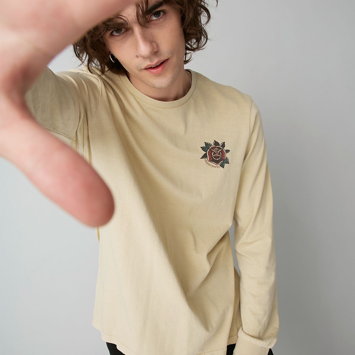 AMERICANINO - Polera Manga Larga Hombre Americanino