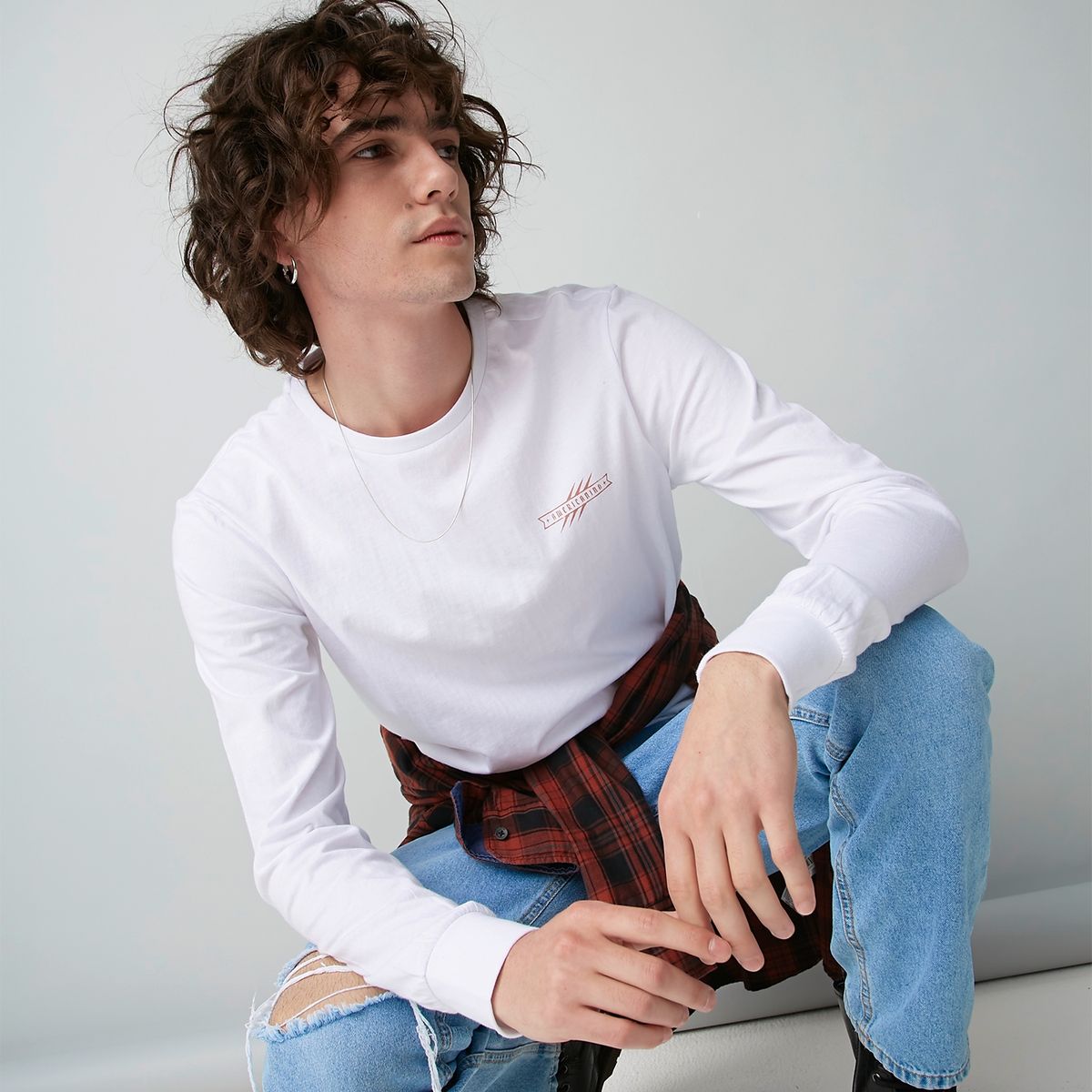 AMERICANINO - Polera Manga Larga Hombre Americanino