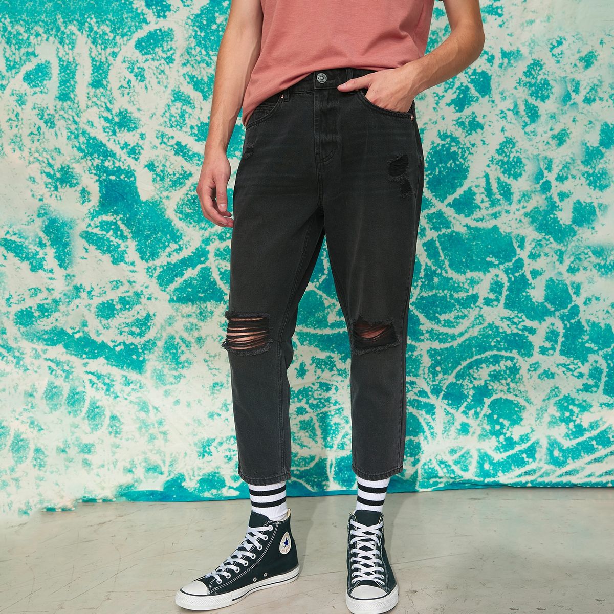 AMERICANINO - Jeans Baggy Fit  Juvenil Hombre Americanino