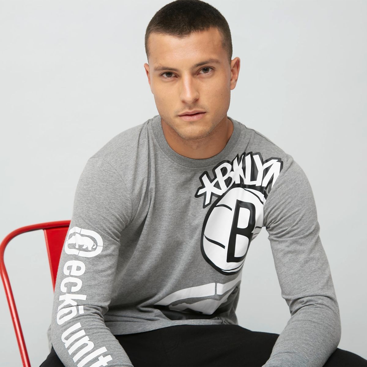 ECKO - Ecko Polera Manga Larga Hombre