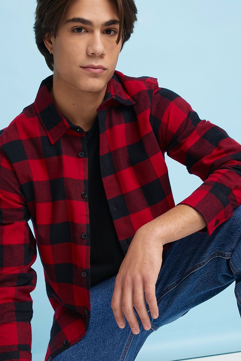 BEARCLIFF - Bearcliff Camisa de vestir hombre