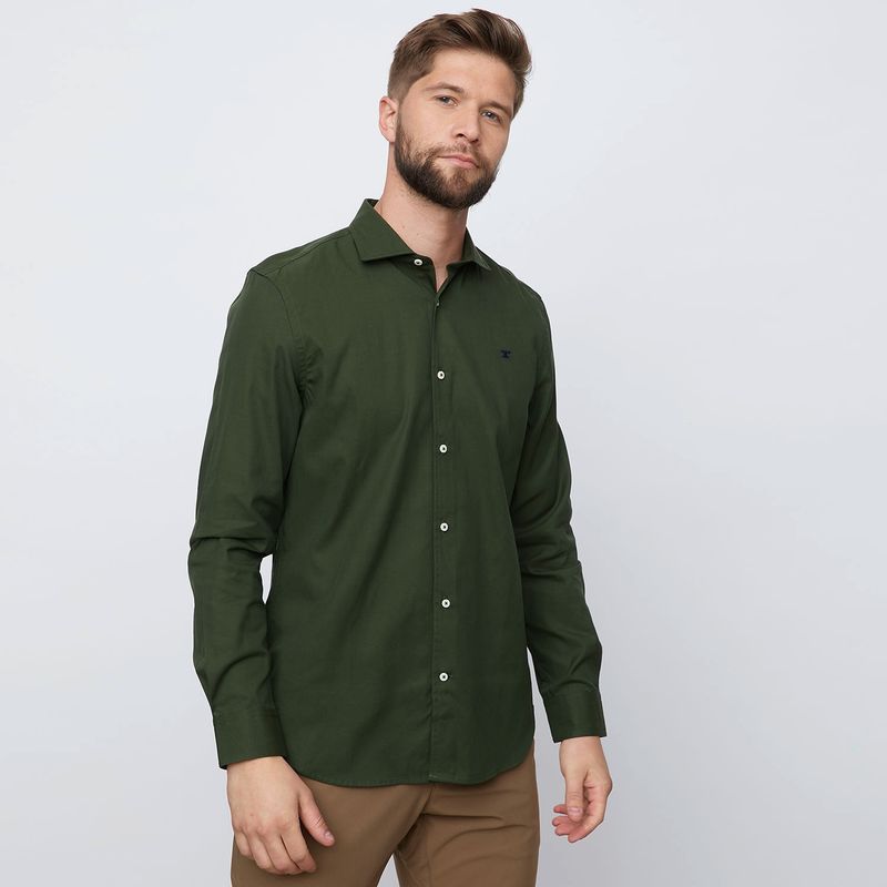 WOLF&HANK - Wolf & Hank Camisa Manga Larga Slim Fit Hombre