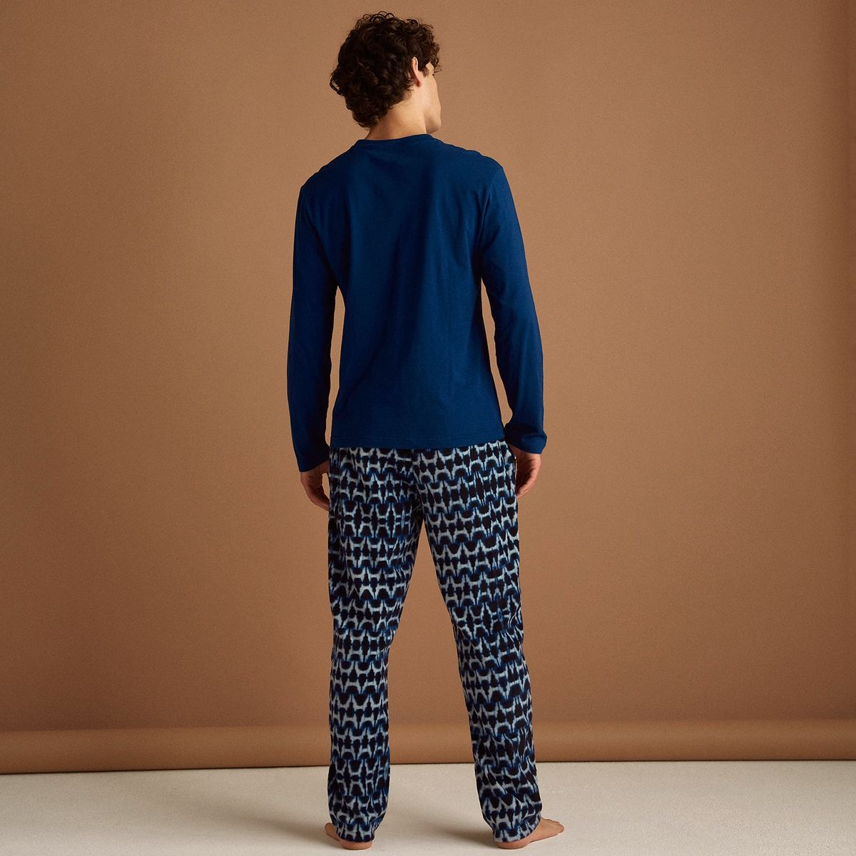 BASEMENT - Basement Pijama Manga Larga Hombre