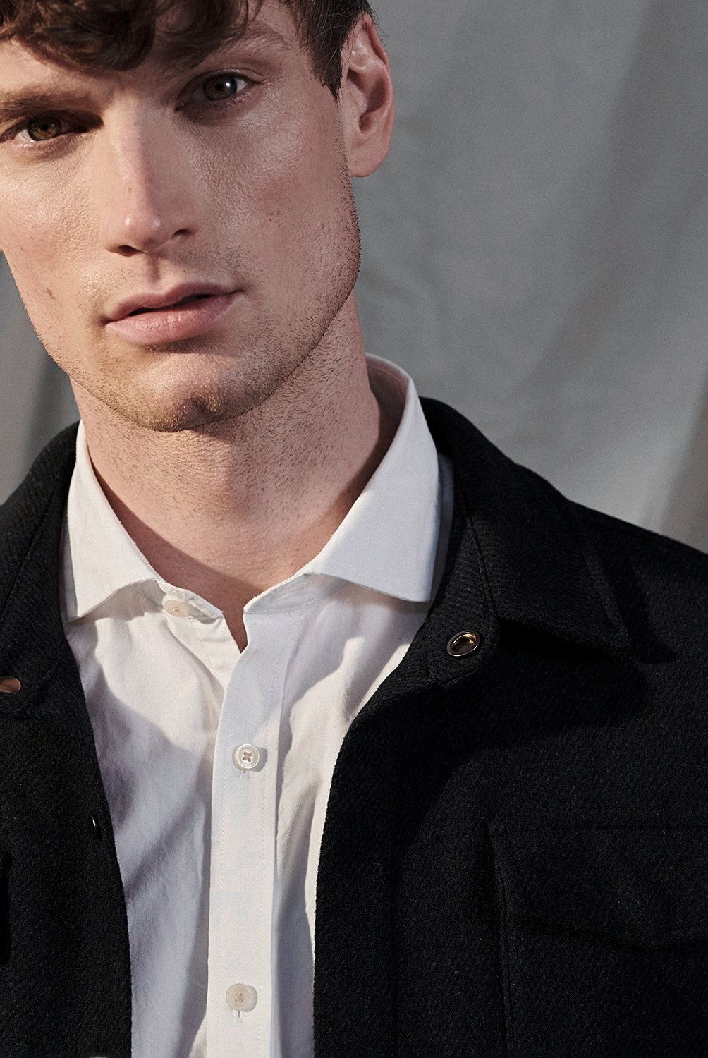 WOLF&HANK - Camisa Casual Hombre Wolf&Hank Slim Fit Algodón