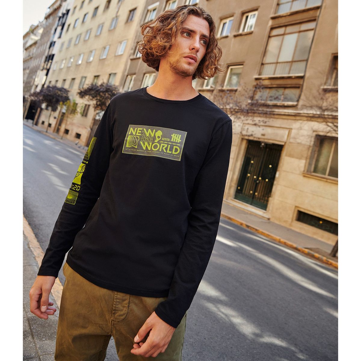 BASEMENT - Polera Hombre Basement