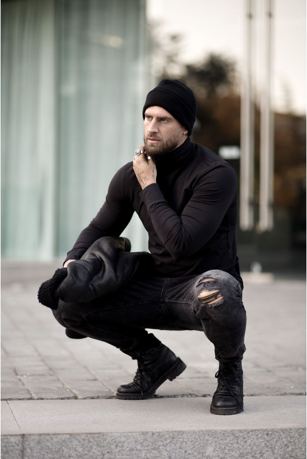 BASEMENT - Polera Hombre