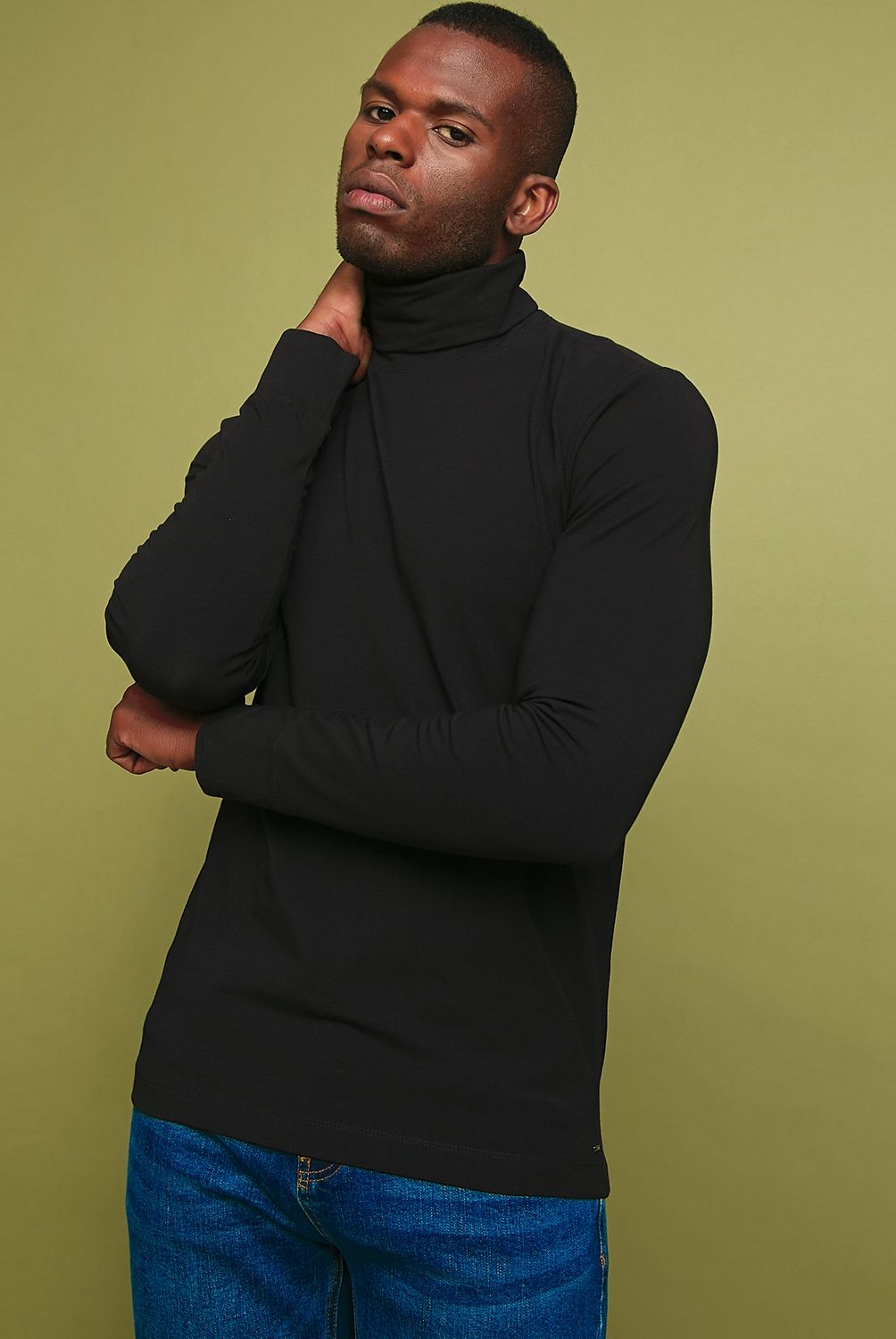 BASEMENT - Polera Hombre