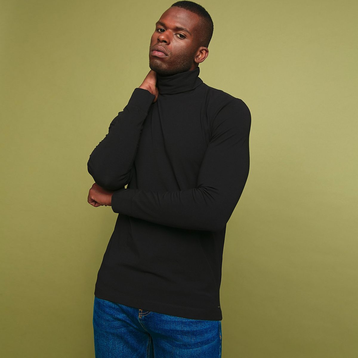 BASEMENT - Polera Hombre