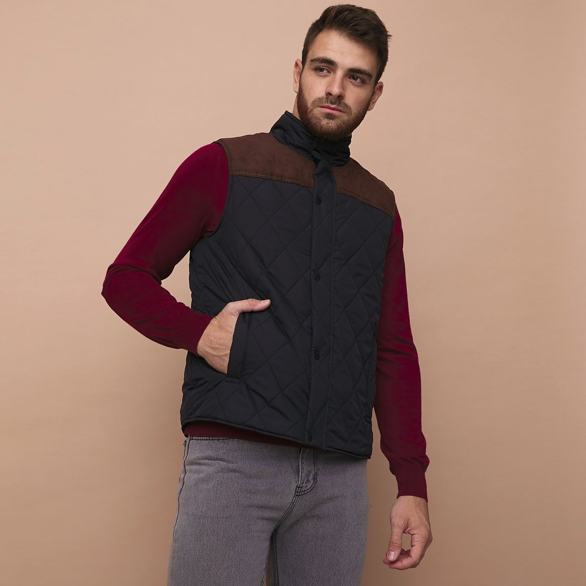 NEWPORT - Newport Chaqueta Sin Manga Hombre