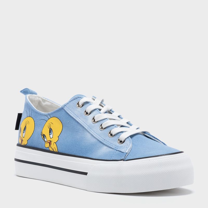 SYBILLA - Zapatilla Urbana Mujer Azul Sybilla