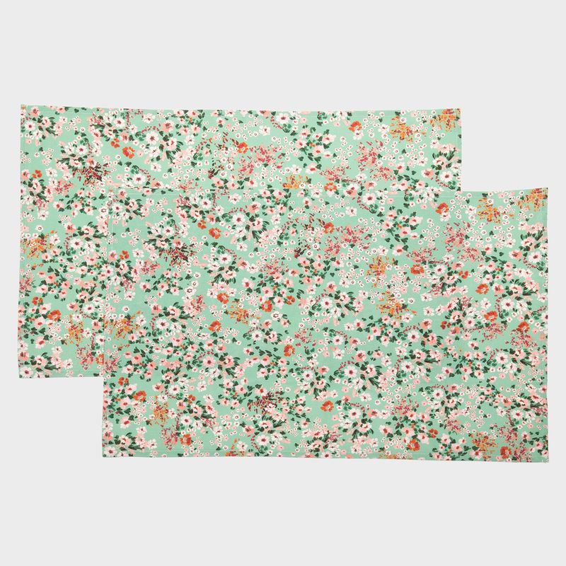 BASEMENT HOME - Set de Paños de Cocina Basement Home Algodón Estampado Floral
