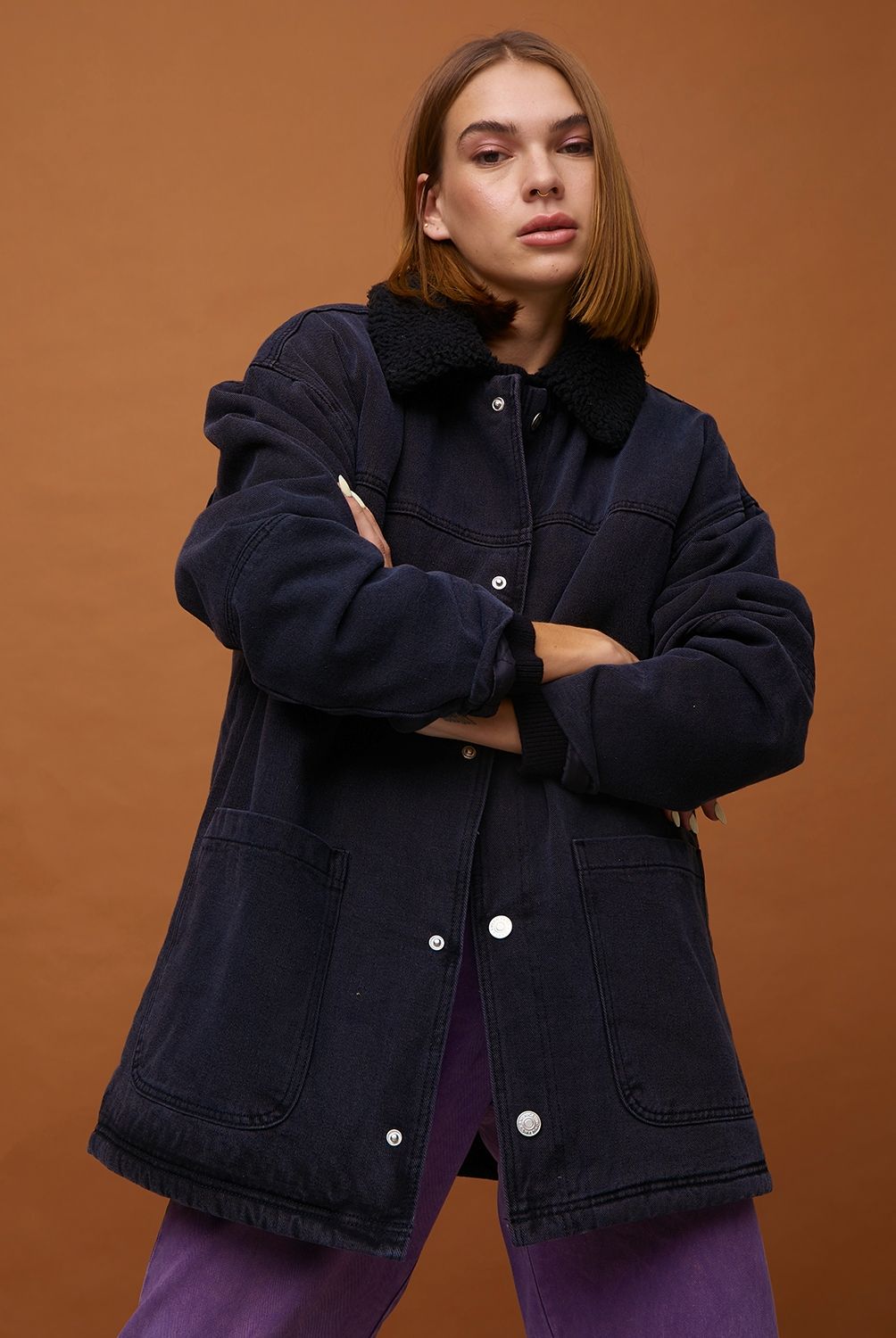 AMERICANINO - Chaqueta Jeans Chiporro Mujer Americanino
