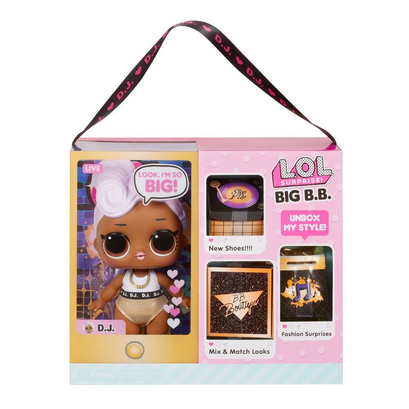 LOL - Lol Suprise Muñeca Big B.B.- D.J. 27 Cms