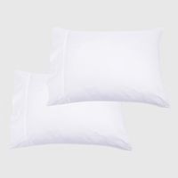 Set Funda de Almohada 300 Hilos Antibacterial Silver
