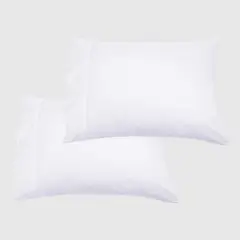 DROM - Set Funda de Almohada 300 Hilos Antibacterial Silver