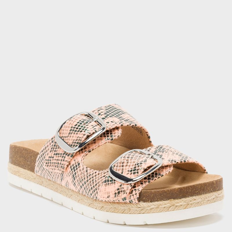 BASEMENT - Sandalia Mujer Animal Print Basement