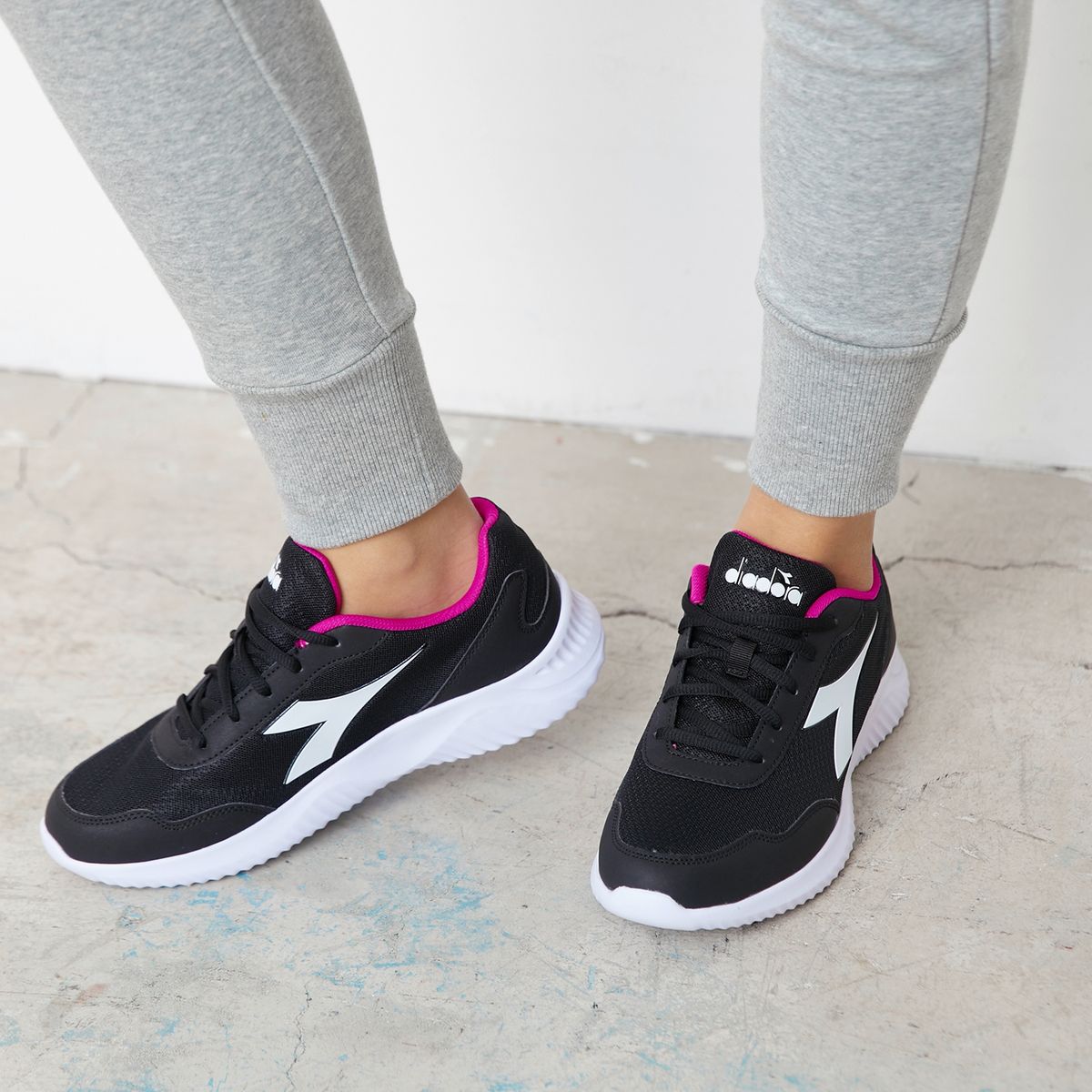 DIADORA - Diadora Zapatilla running mujer negro
