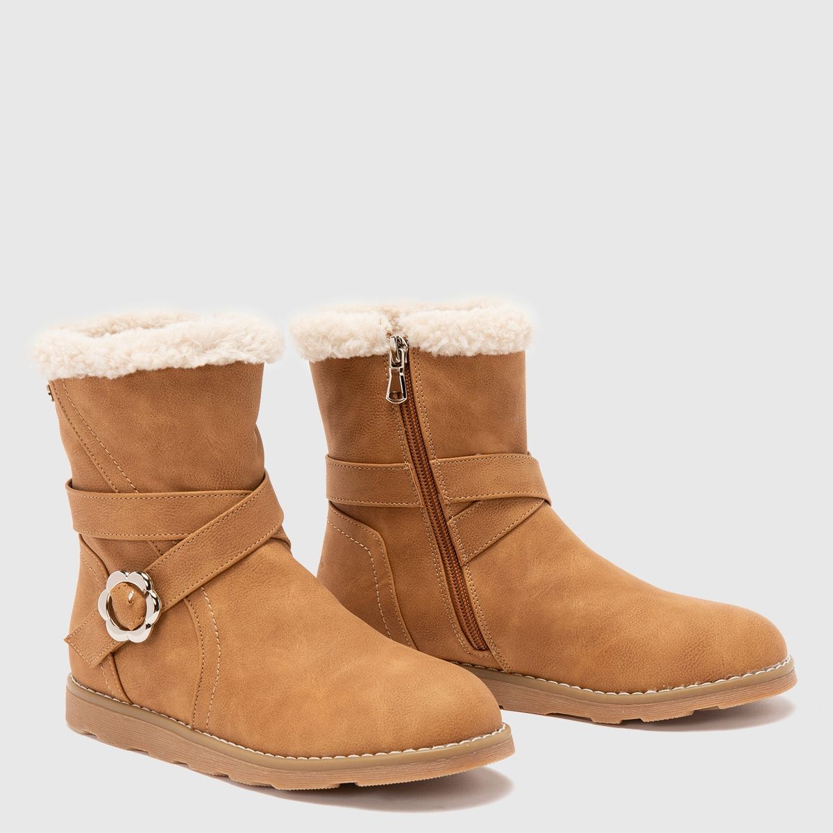 CONIGLIO - Botín Chiporro Niña Café Coniglio