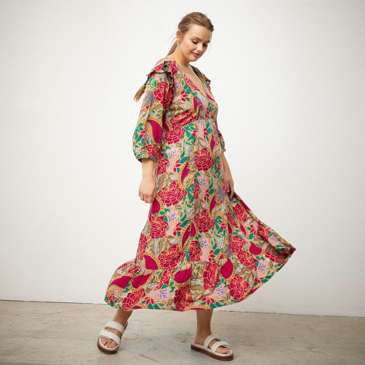 BASEMENT - Basement Vestido Largo Mujer