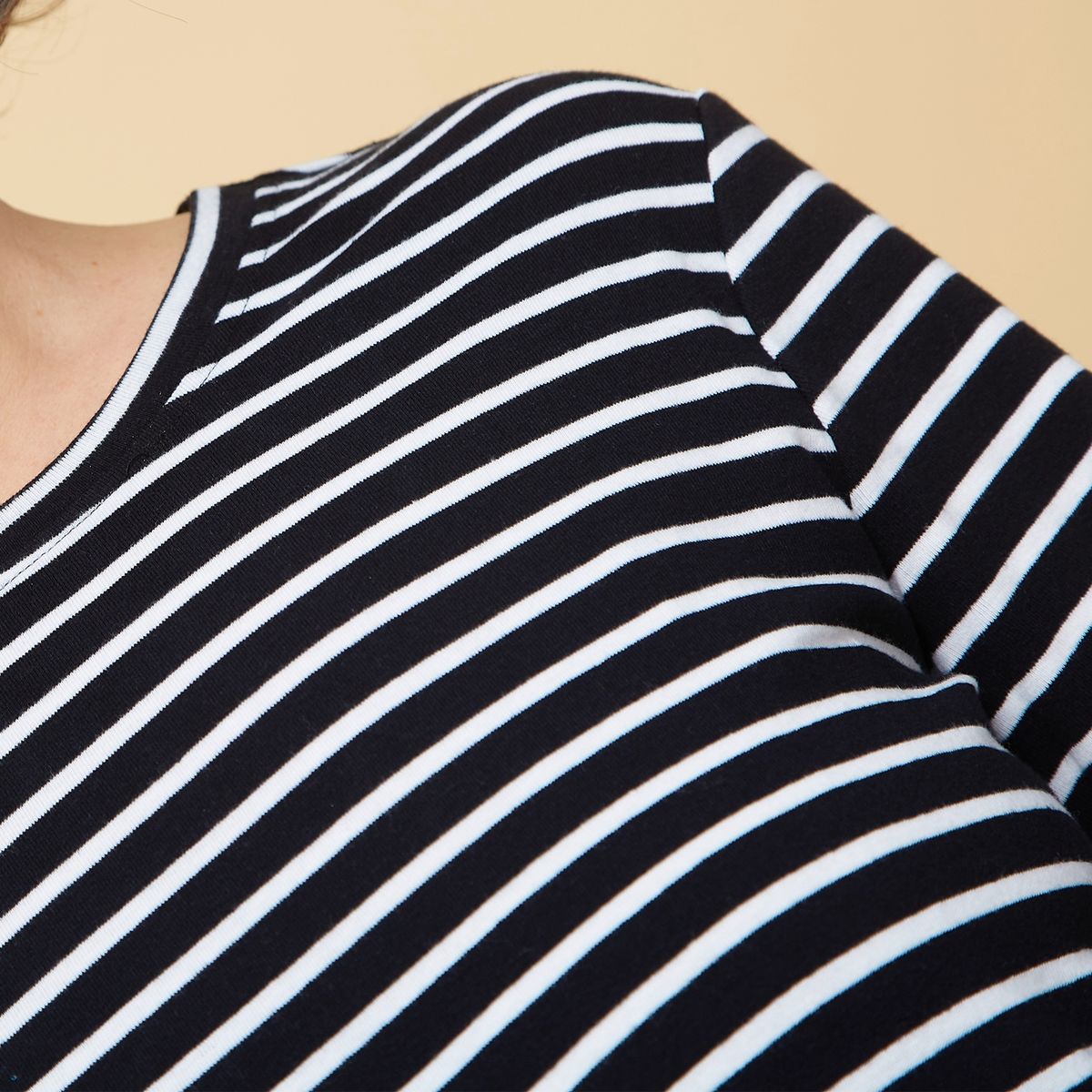 NEWPORT - Newport Polera Manga Larga Algodón Mujer