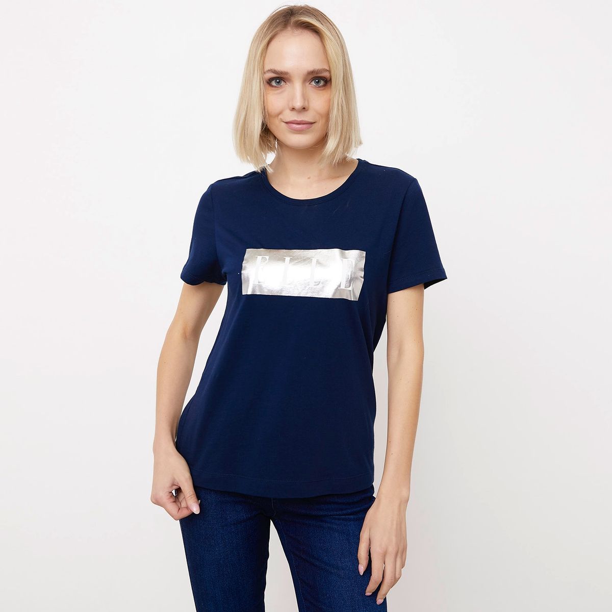 ELLE - Elle Jeans Skinny Tiro Alto Mujer