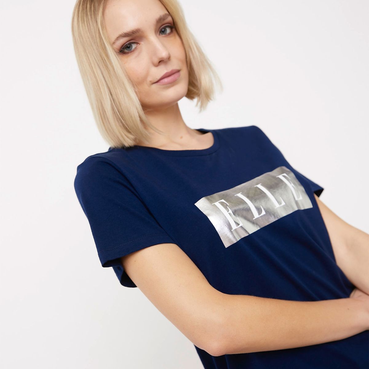 ELLE - Elle Jeans Skinny Tiro Alto Mujer