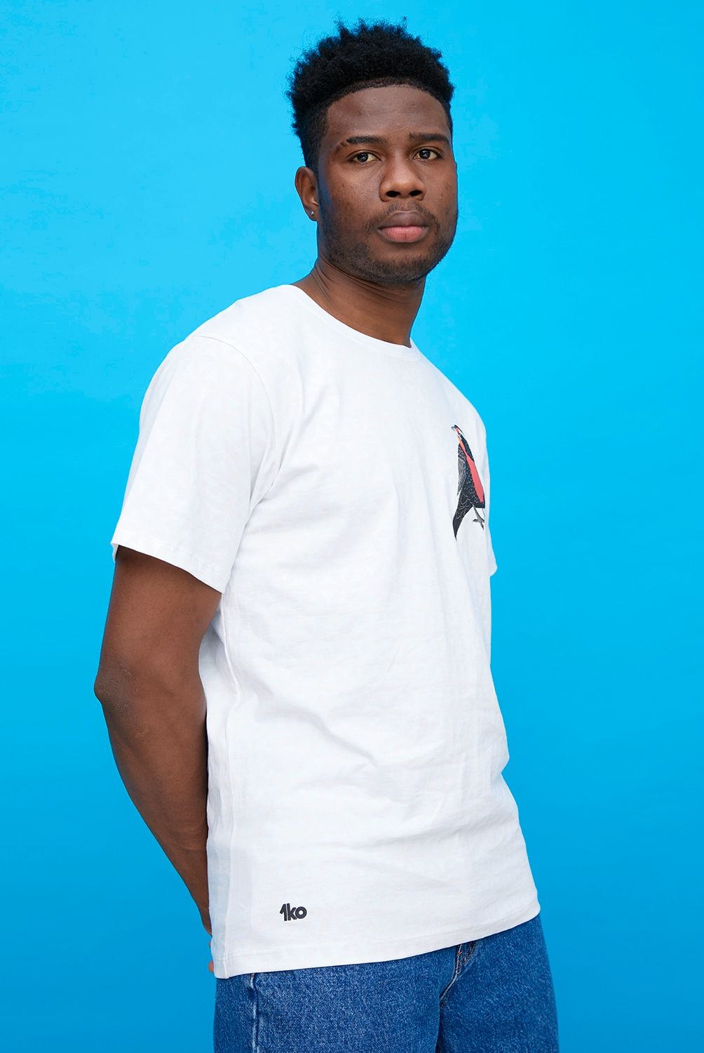 1KO - 1Ko Polera Manga Corta Algodon Hombre