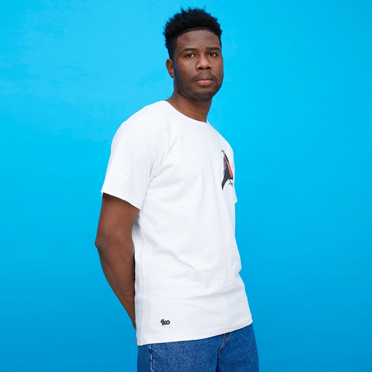 1KO - 1Ko Polera Manga Corta Algodon Hombre