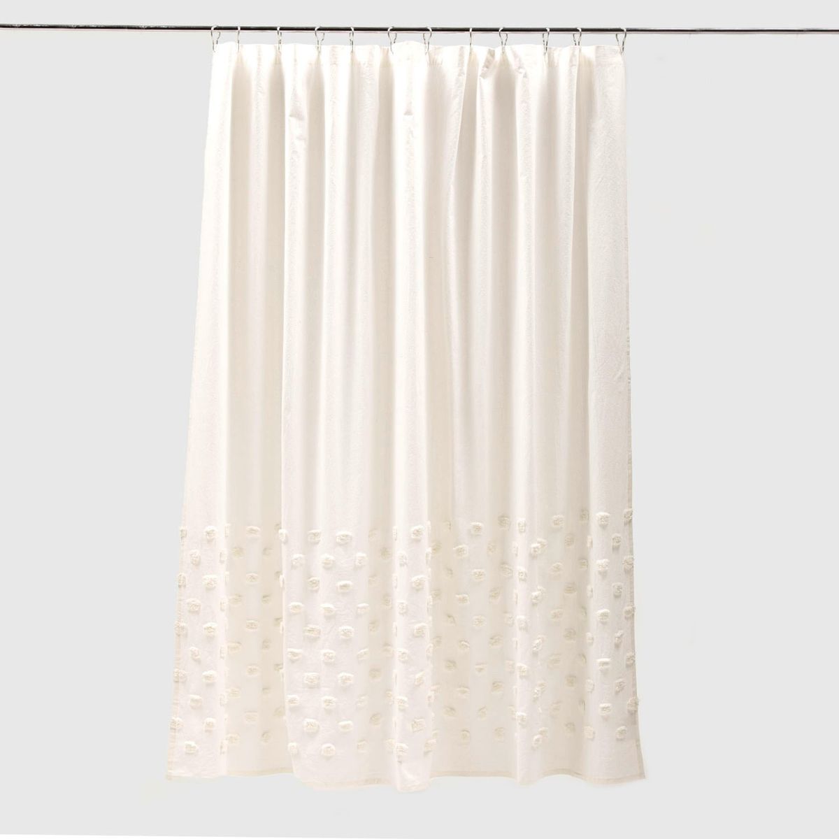 ROBERTA ALLEN - Cortina Baño Algodón Crudo Roberta Allen