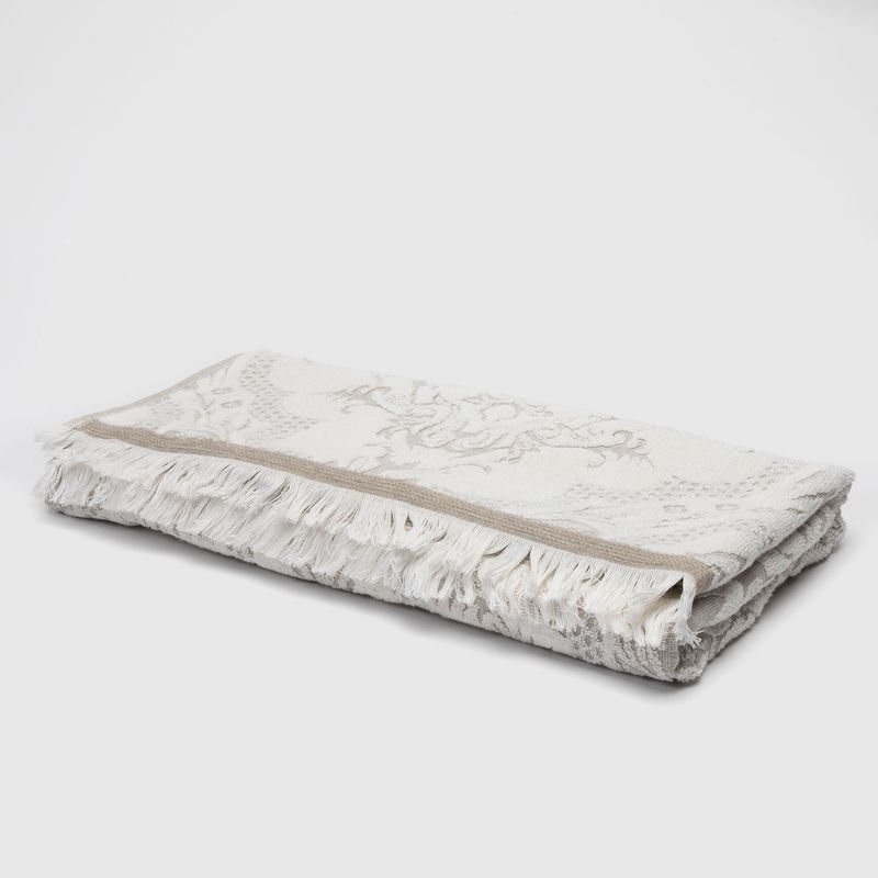 ROBERTA ALLEN - Toalla De Mano Roberta Allen Olga Lino 40X79 Cm Beige