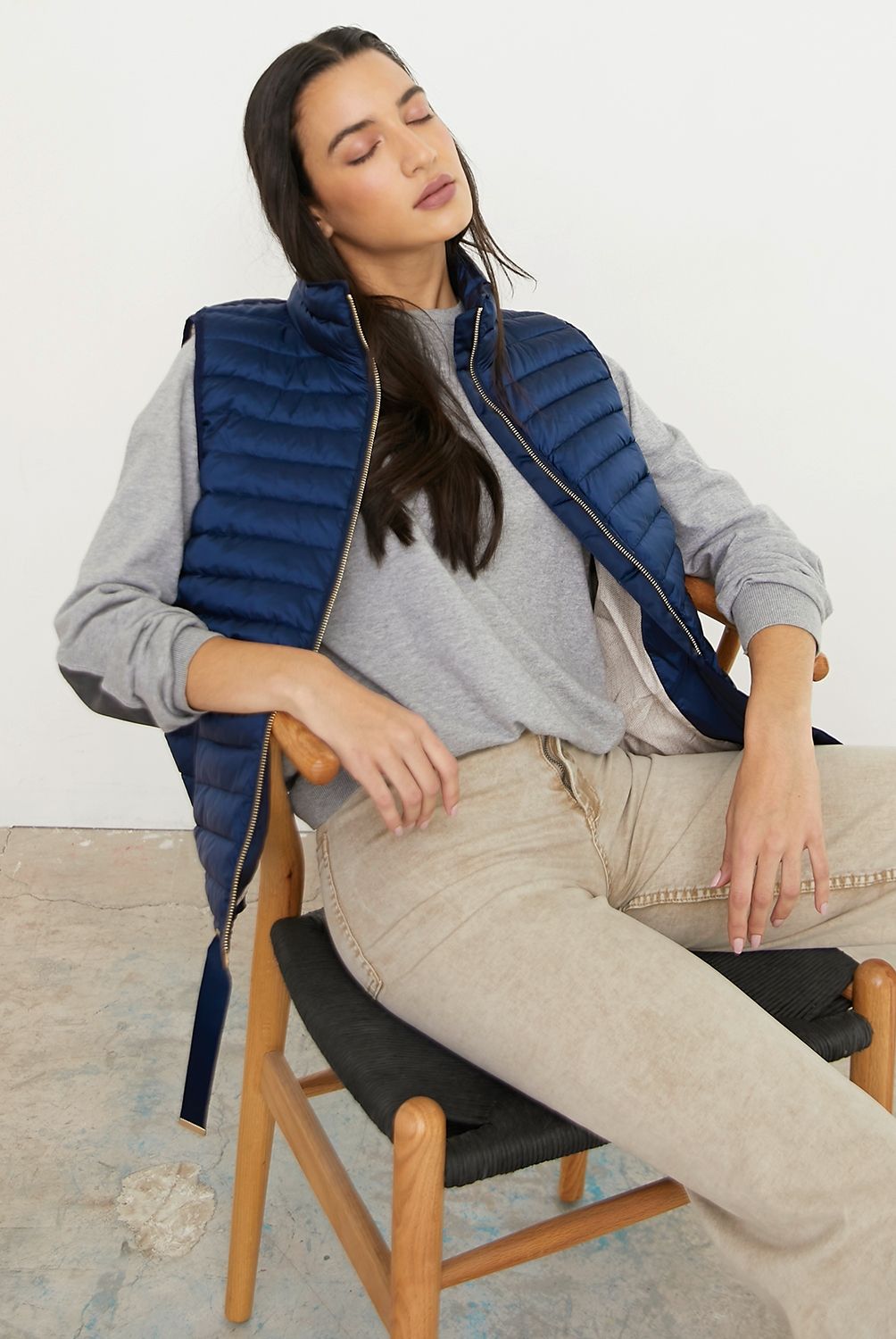 LA MARTINA - Parka Sin Mangas Mujer